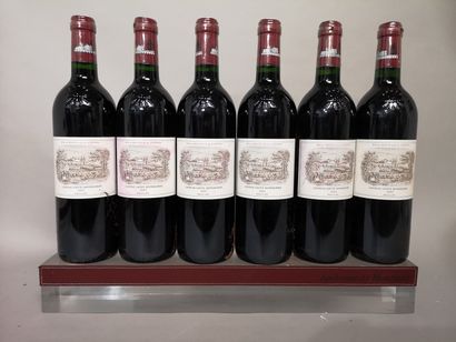 6 bouteilles Château LAFITE ROTHSCHILD -...
