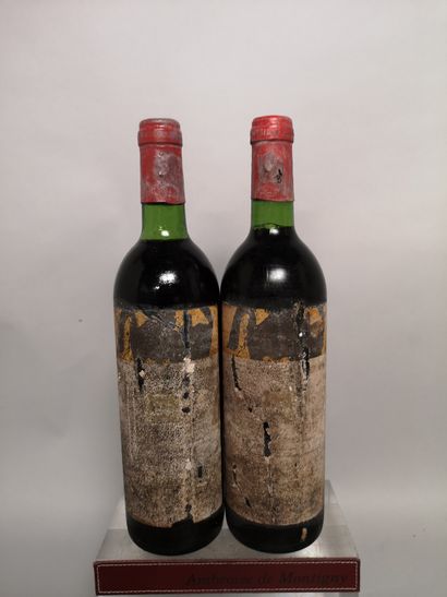 2 bouteilles Château MOUTON ROTHSCHILD -...