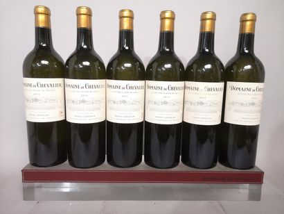 6 bouteilles Domaine de CHEVALIER Blanc -...