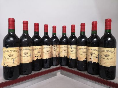 10 bouteilles CLOS du MARQUIS - Saint Julien...