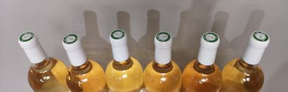 null 6 bouteilles Blanc de Château LYNCH BAGES - Bordeaux - Millésime 2013 - En caisse...