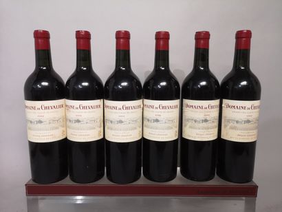 null 6 bouteilles Domaine de CHEVALIER - Gc Pessac Lèognan - Millésime 2009 - Étiquettes...
