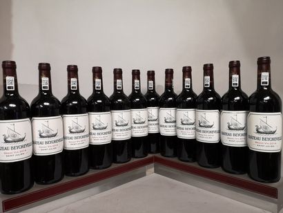 12 bouteilles Château BEYCHEVELLE - 4e Gcc...
