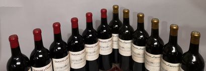 null 12 bouteilles Domaine de CHEVALIER (6 blancs et 6 rouges) - Gc Pessac Lèognan...