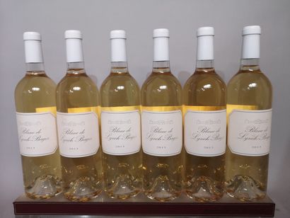 6 bouteilles Blanc de Château LYNCH BAGES...