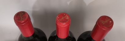null 3 bouteilles PENFOLDS St. HENRI Shiraz - Millésime 1996 - Étiquettes tachées...