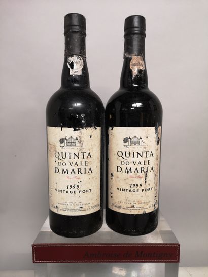 2 bouteilles PORTO QUINTA do VALE D. Maria...