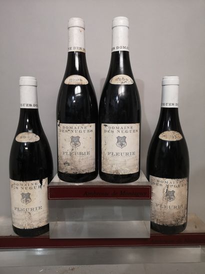 4 bouteilles FLEURI - Domaine des NUGUES...