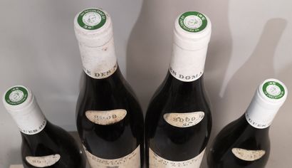 null 4 bouteilles FLEURI - Domaine des NUGUES - Millésime 2009 - Étiquettes tachées...