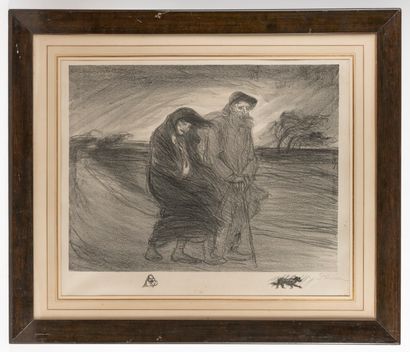 null Theophile-Alexandre STEINLEN (1859-1923)

Le Mont-de-piété

Graphite sur papier...