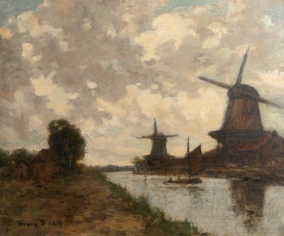Frank MYERS BOGGS

(1855-1926) 

Moulins...