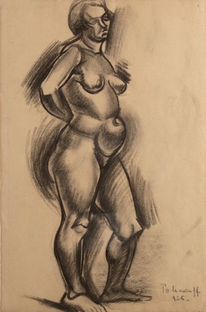 Nicolas POLIAKOFF (1899-1976)

Standing Nude,...