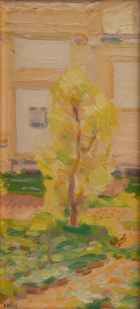 Giacomo BALLA (1871-1958) 

L’arbre jaune,...