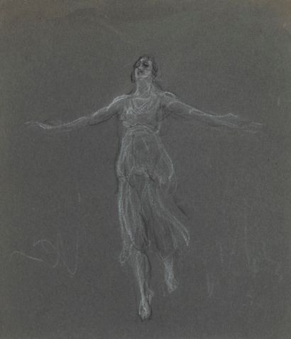 Jules GRANDJOUAN (1875-1968)

Isadora Duncan

Fusain...