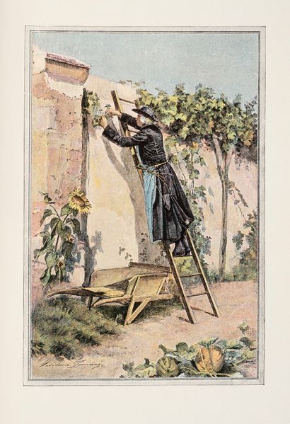 null HALÉVY (Ludovic). L’Abbé Constantin. Paris, Calmann-Lévy, 1888. In-8, veau orné,...