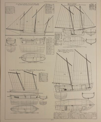 null Vice-Amiral Paris
Souvenirs de marine 1805
Collection de plans et dessins de...