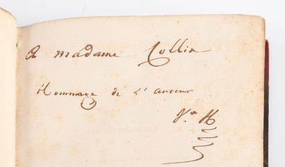 null 21155

Deux volumes de "Odes et Ballades"
Envoi, autographes et correction manuscrite...