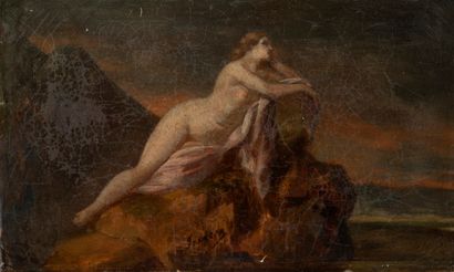 null Philippe-Auguste JEANRON (1808-1877)
Andromeda
Canvas
Signed
14 x 23 cm.
