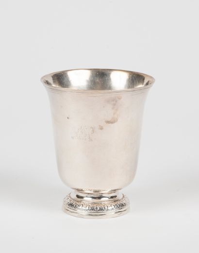 null Silver TIMBALE. PARIS, Nicolas OUTREBON (received master in 1735), 1758-1759...