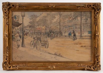Francis GARAT (1853-1914)
Boulevard de Clichy
Mine...