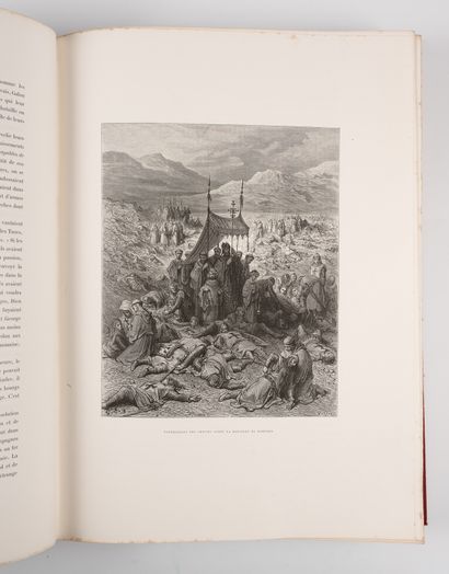 MICHAUD. MICHAUD.
Histoire des croisades.
Paris, Furne, Jouvet, 1877. 2 vol. in-folio,...