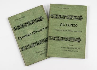 BARATIER (Colonel). BARATIER (Colonel).
Épopées africaines. — Au Congo. Souvenirs...