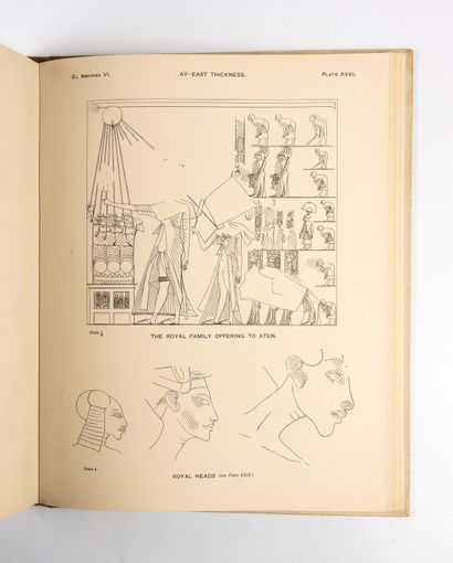 DAVIES. DAVIES.
The rock tombs of El Amarna.
London, Kegan, Trench, Trubner. 6 volumes...