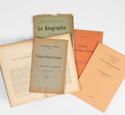 MONOD (Théodore). MONOD (Théodore). 
Autour de l'Alaska Saharien. 
Dakar, Ifan, 1952....