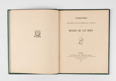 CAP HORN. — CAP HORN. — 
Instructions préparées par l’Académie des Sciences pour...