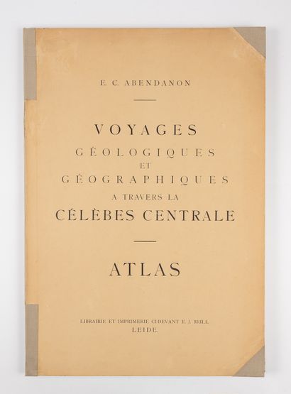 ABEDANON (E. C.). ABENDANON (E. C.). Voyages géologiques et géographiques à travers...