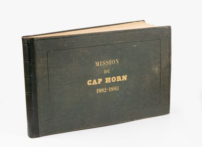 CAP HORN. — CAP HORN. — 
Mission du Cap-Horn 1882-1883. 
Album unique de 139 photographies...