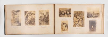 CAP HORN. — CAP HORN. — 
Mission du Cap-Horn 1882-1883. 
Album unique de 139 photographies...