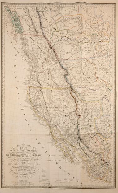 DUFLOT DE MOFRAS (Eugène). DUFLOT DE MOFRAS (Eugène).
Exploration du territoire de...