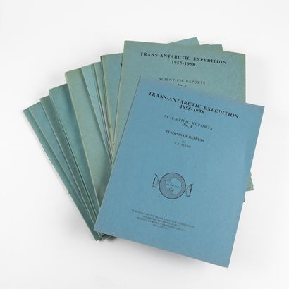 ANTARTIQUE. — ANTARTIQUE. —
Trans-Antartic expedition 1955-1958. Scientific reports....