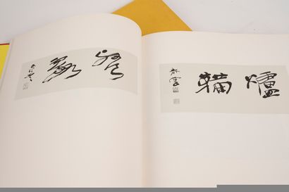 null JAPON
Deux livres sur la calligraphie