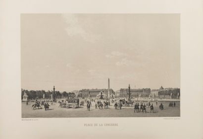 null PARIS
suite de sept vues des monuments de Paris. 33 x 48 cm
On y joint une autre...