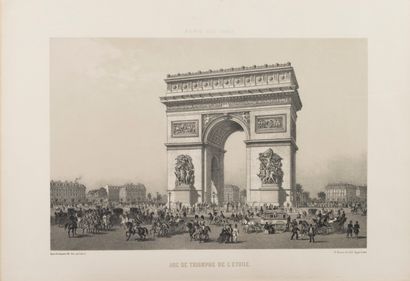 null PARIS
suite de sept vues des monuments de Paris. 33 x 48 cm
On y joint une autre...