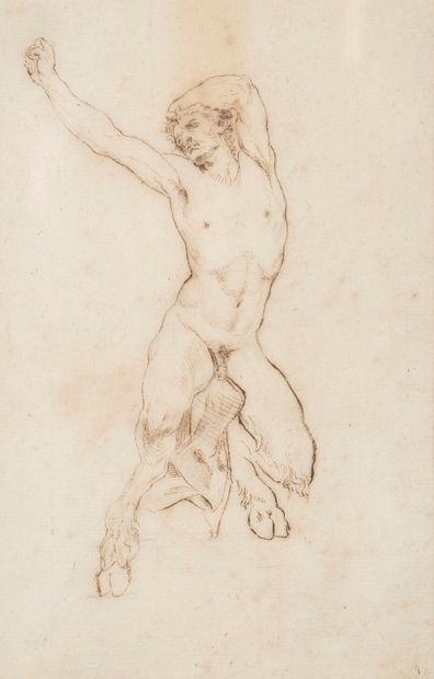 French school of the 19th century
Satyr
Ink
17...