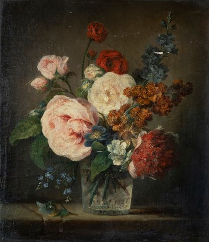 Anne VALLAYER-COSTER (Paris 1744 - 1818)
Vase...
