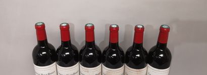 null 6 bouteilles Château HAUT BAILLY - Gc Pessac Lèognan, 2007 
Étiquettes légèrement...