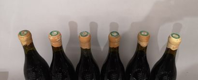null 6 bouteilles CHATEAUNEUF du PAPE Barbe Rac - M. CHAPOUTIER , 2007
Étiquettes...