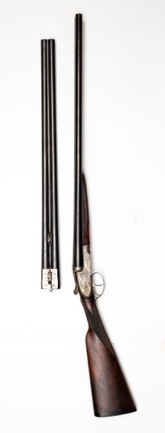 null Verney Carron side-by-side rifle with locks caliber 12/70 (n°7928). Barrel of...