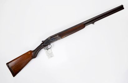 null Martin-Dubost over-and-under rifle with counterplate caliber 12/70. Barrels...