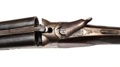 null Westley Richard anson rifle juxtaposed, gauge 20/70 (n°19073). Smooth barrel...