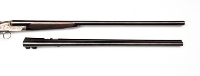 null 2 Purdey rifles paired caliber 12/70 (n° 16334 and 16794) in Purdey case. Smooth...