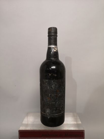 1 bouteille PORTO RAMOS PINTO Vintage, 1994
Étiquette...