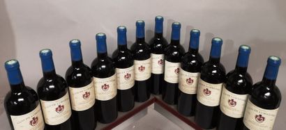 null 12 bouteilles CLOS de L'ORATOIRE - Saint Emilion grand cru, 2000
Étiquettes...