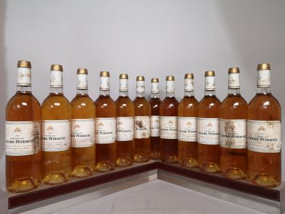 null 12 bouteilles Château LAFAURIE PEYRAGUEY - 1er Cc Sauternes, 2001
Étiquettes...