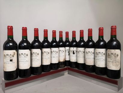 12 bouteilles ORMES de PEZ - Saint Estèphe,...