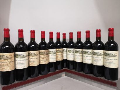 null 12 bouteilles Château TROPLONG MONDOT - Saint Emilion Grand cru, 2003 
4 étiquettes...